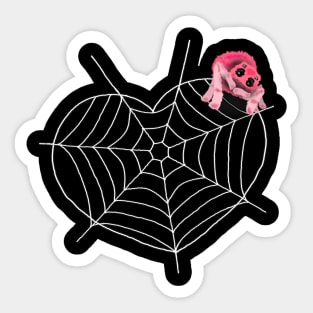 Spider Love Sticker